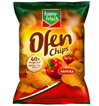 Funny-frisch Ofen Chips Paprika