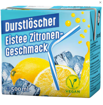 Durstlöscher Eistee Zitronen