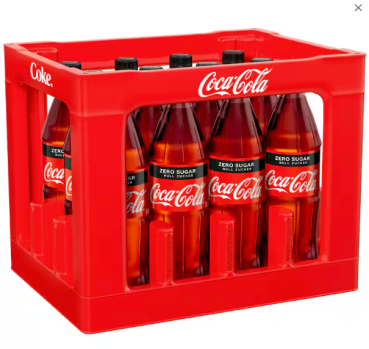 Coca-Cola Zero Sugar 12x1L - Kasten