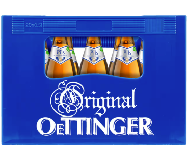 Original Oettinger Pils 20x0,5L