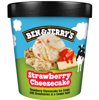 Ben & Jerry's Strawberry Cheesecake Eiscreme
