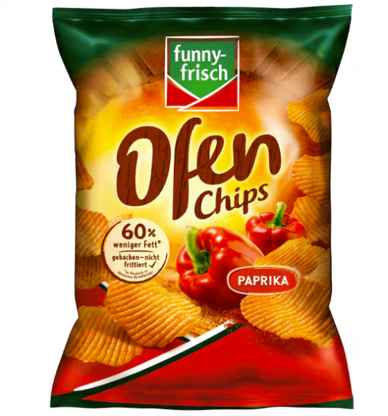 Funny-frisch Ofen Chips Paprika