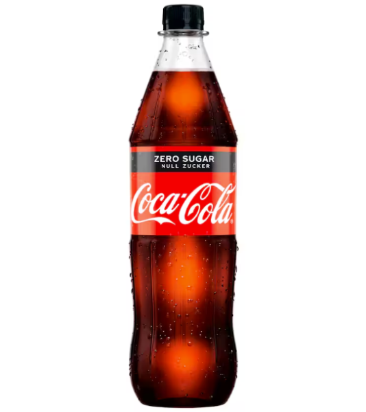 Coca-Cola Zero Sugar 1L Flasche