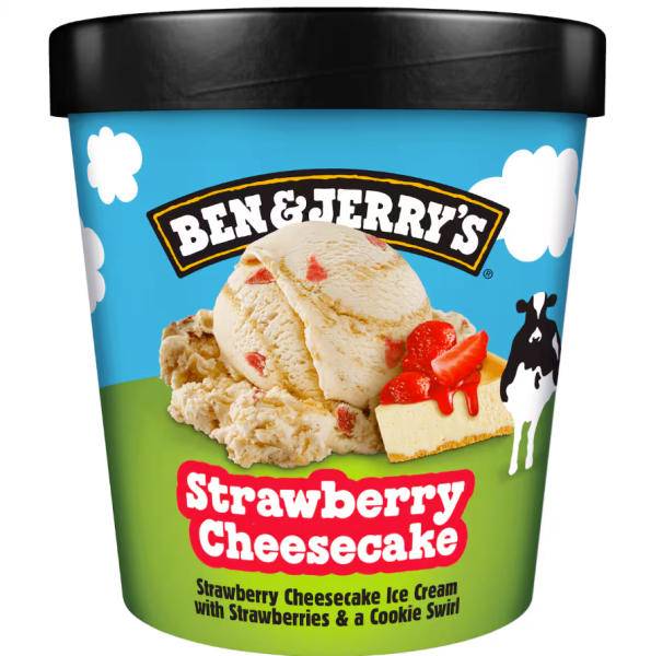 Ben & Jerry's Strawberry Cheesecake Eiscreme